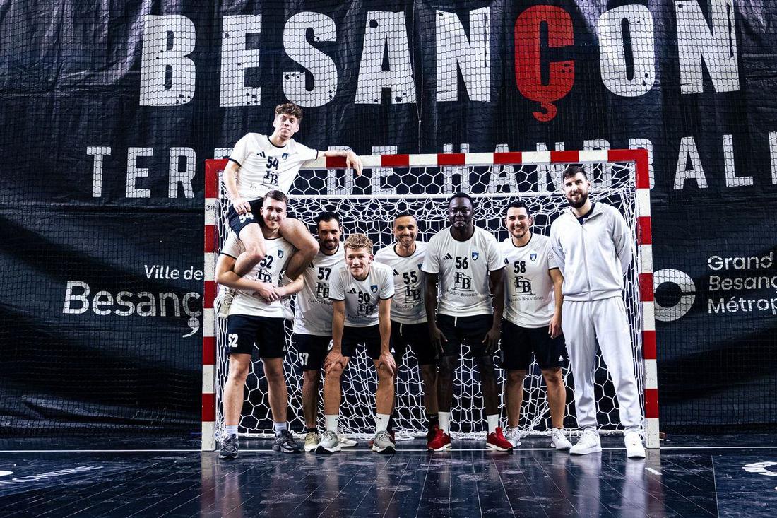 L'équipe Façades Bisontines, partenaire du handball bisontin (GBD Handball)